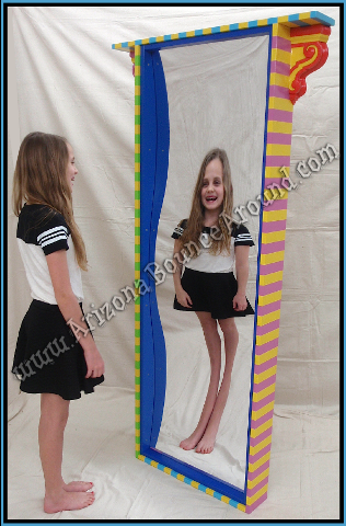 Carnival fun house mirror rentals Scottsdale Arizona